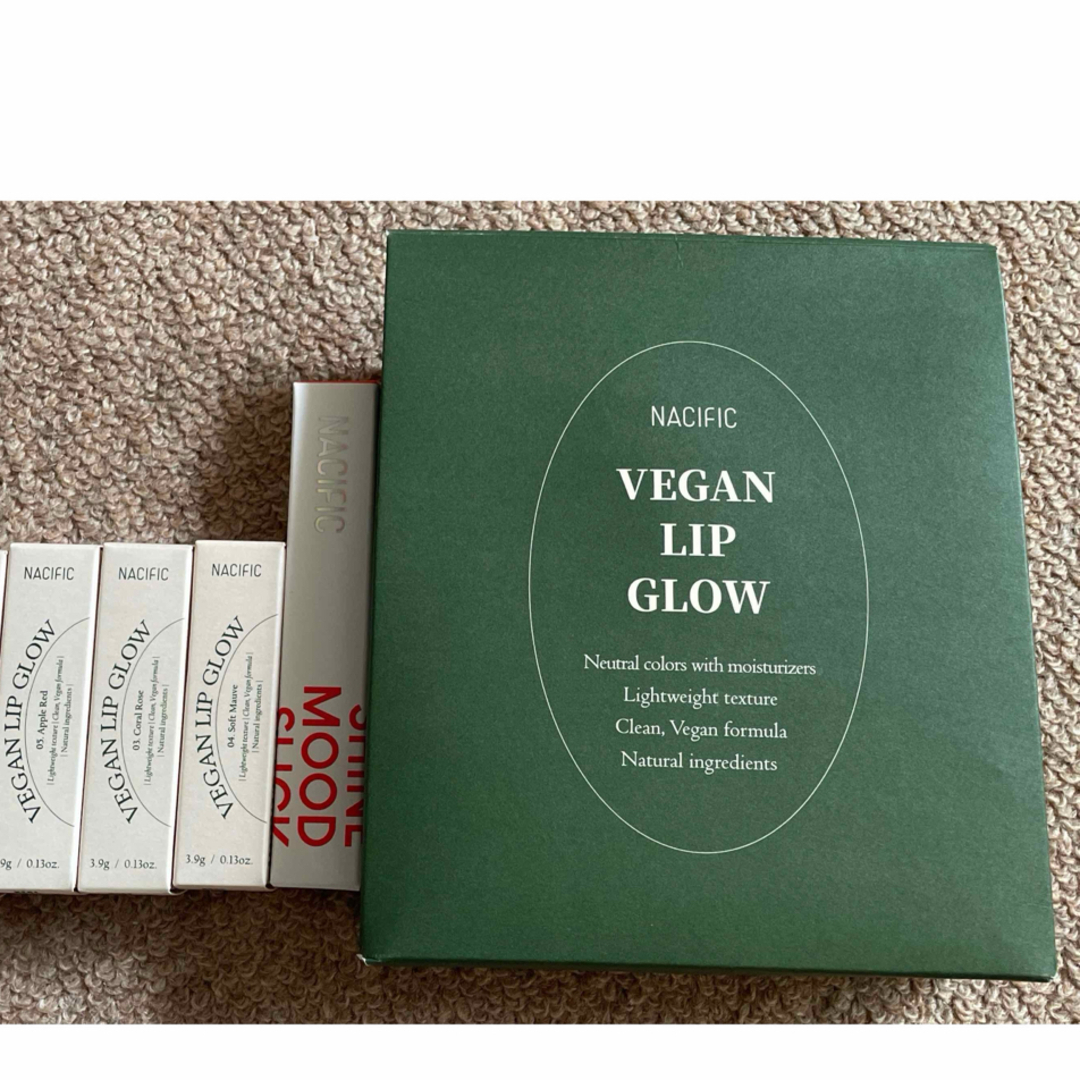 未使用　NACIFIC ネシフィック VEGAN LIP GLOW  コスメ/美容のベースメイク/化粧品(リップグロス)の商品写真