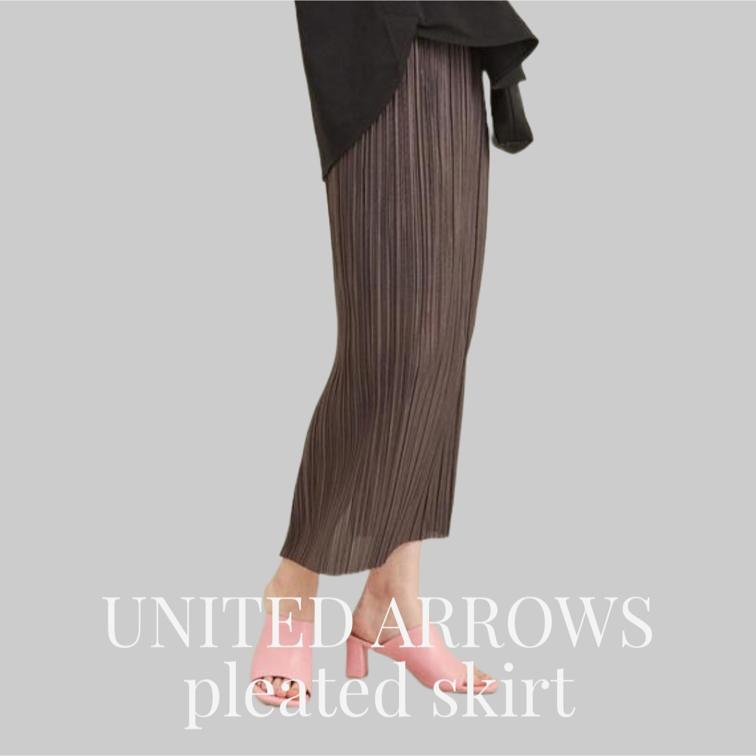 UNITED ARROWS(ユナイテッドアローズ)のBEAUTY&YOUTH UNITED ARROWS BY プリーツ スカート レディースのスカート(ロングスカート)の商品写真