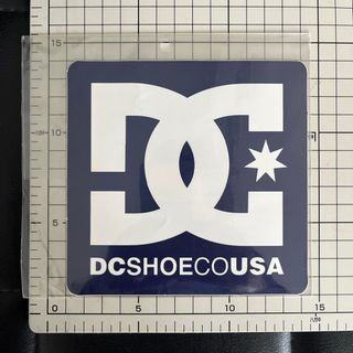 ディーシーシュー(DC SHOE)のDCSHOE COUSA US限定 Bigスター icon ネイビー ステッカー(アクセサリー)