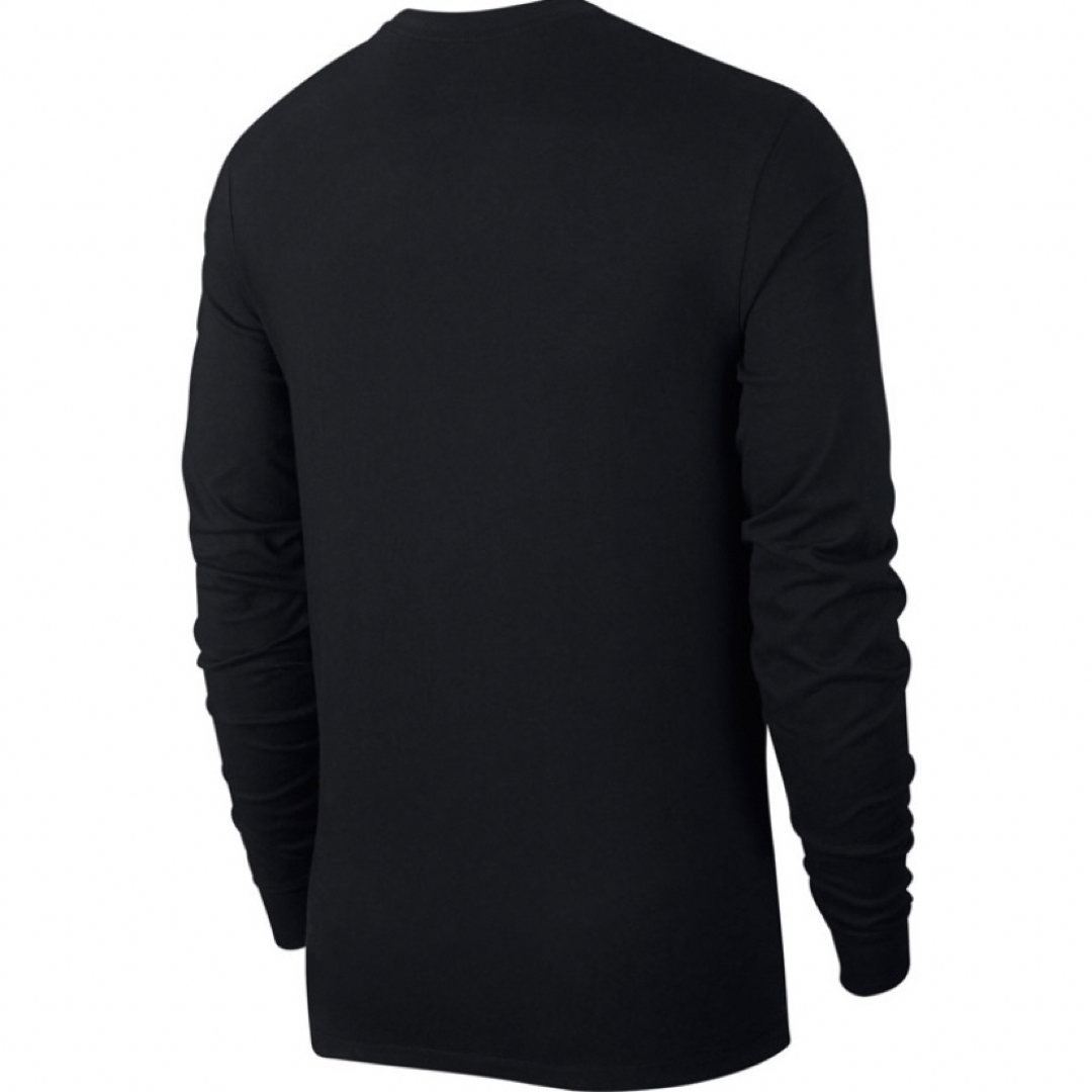 NIKE(ナイキ)のナイキ クラブ ロングスリーブ Tシャツ ブラック　 メンズのトップス(Tシャツ/カットソー(七分/長袖))の商品写真