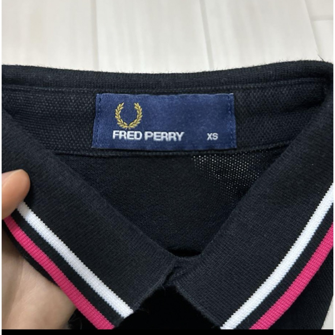 FRED PERRY(フレッドペリー)のフレッドペリー　ポロシャツ XS 日本製 レディースのトップス(ポロシャツ)の商品写真