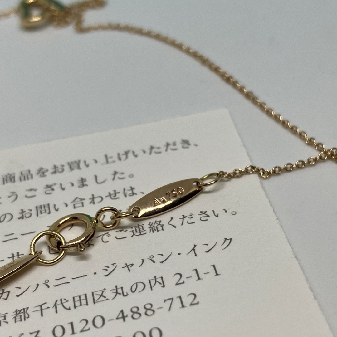 Tiffany & Co.(ティファニー)のティファニー オープンハート ネックレス K18 750  レディースのアクセサリー(ネックレス)の商品写真