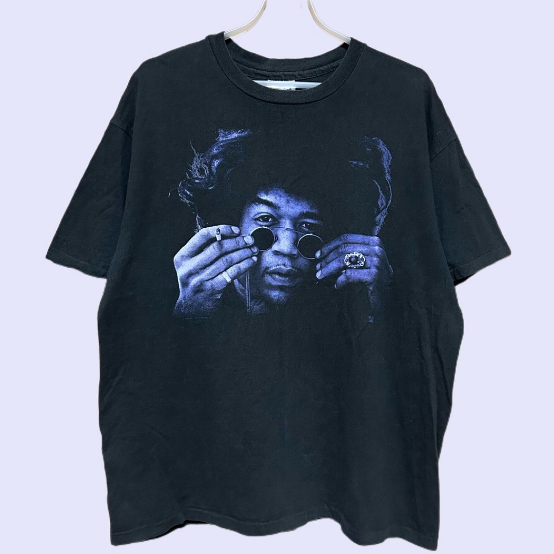 VINTAGE(ヴィンテージ)のJIMI HENDRIX 90s ジミヘンドリックス ビンテージ Tシャツ 古着 メンズのトップス(Tシャツ/カットソー(半袖/袖なし))の商品写真