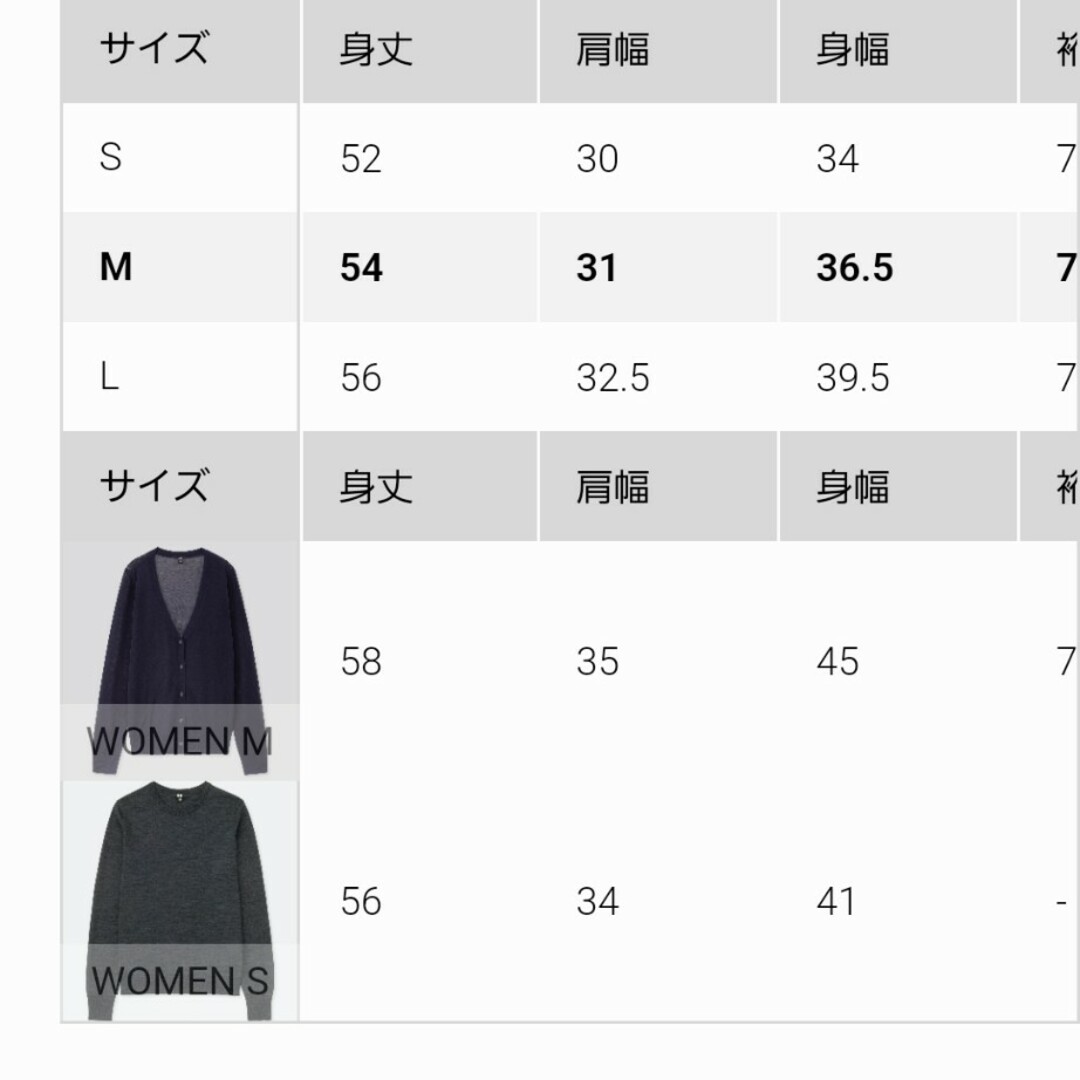 UNIQLO(ユニクロ)のユニクロ エクストラファインメリノリブポロカーディガン（長袖）、グレー、M レディースのトップス(ニット/セーター)の商品写真