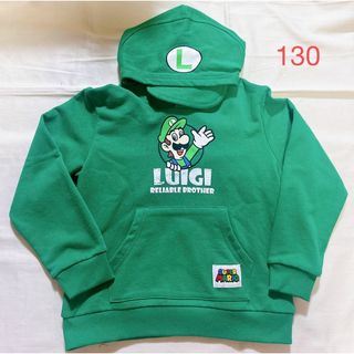 ルイージ　なりきり　パーカー　130(Tシャツ/カットソー)