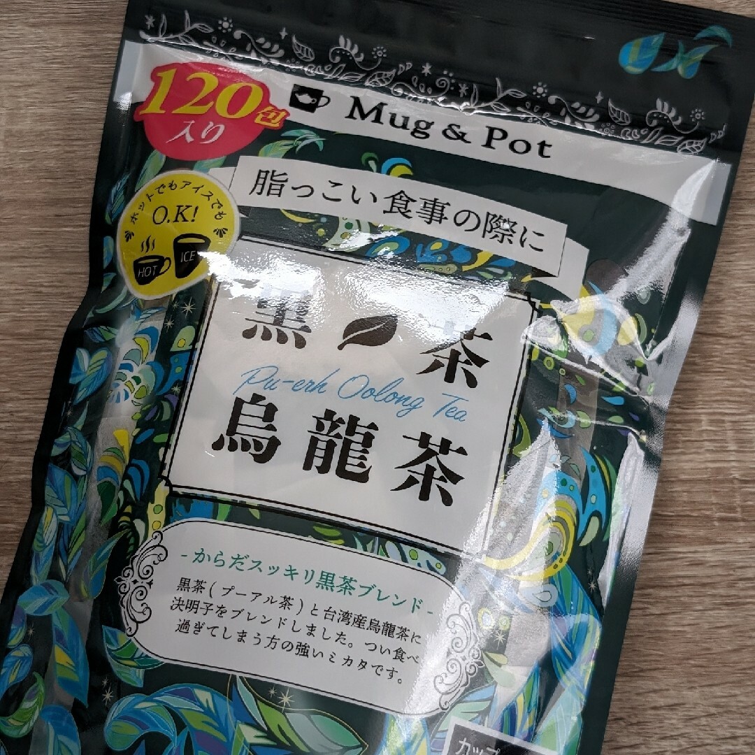 黒茶 烏龍茶 Mug＆Pot 120包入 ティーバッグ 食品/飲料/酒の飲料(茶)の商品写真