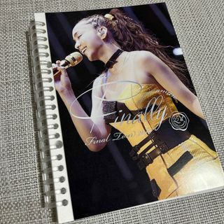 安室奈美恵　ルーズリーフ バインダー　たっぷり80枚　finally3(その他)