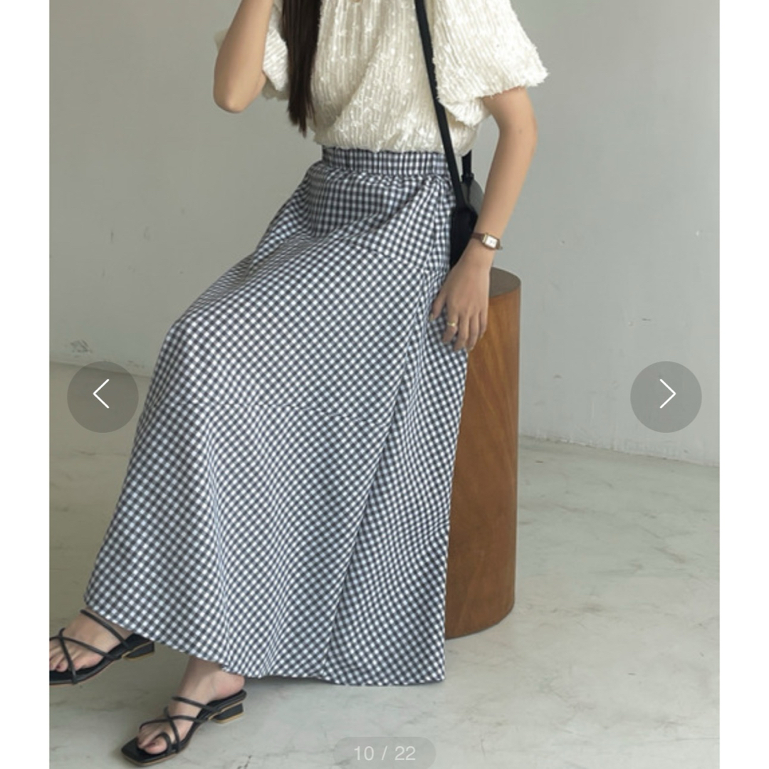 定価5720円　新品タグ付　BANNER SELECT ハイウエストスカート レディースのスカート(ロングスカート)の商品写真