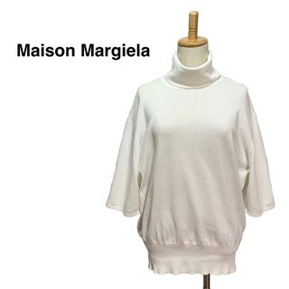 マルタンマルジェラ(Maison Martin Margiela)の☆良品 メゾンマルジェラ 本人期 白タグ タートルネック カットソー イタリア製(カットソー(長袖/七分))