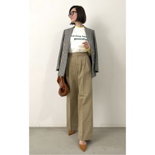 L'Appartement DEUXIEME CLASSE - L'Appartement アメリカーナChino Tuck Wide パンツ