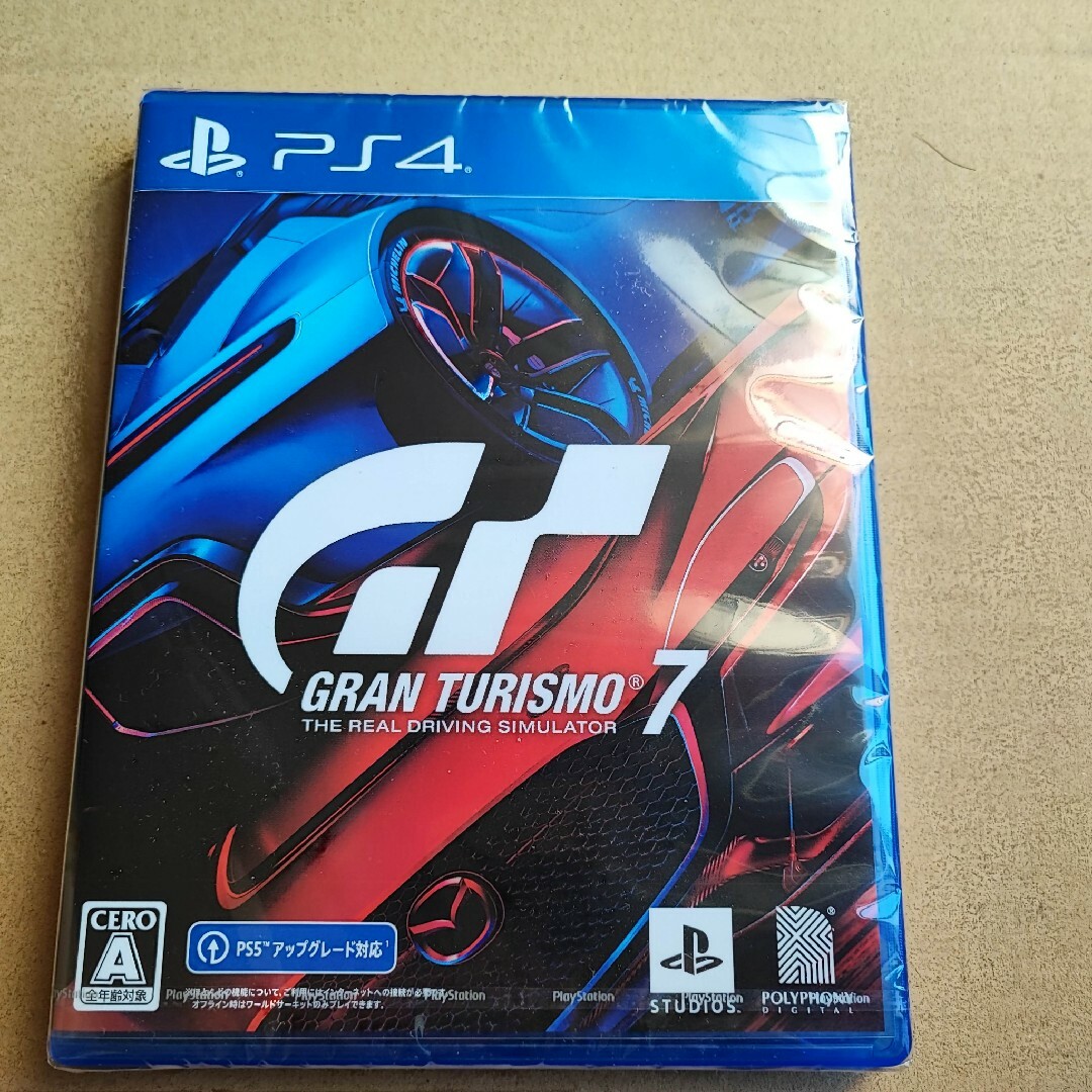 SONY(ソニー)の新品未開封　グランツーリスモ7　PS4　GRAN TURISMO7  GT7 エンタメ/ホビーのゲームソフト/ゲーム機本体(家庭用ゲームソフト)の商品写真