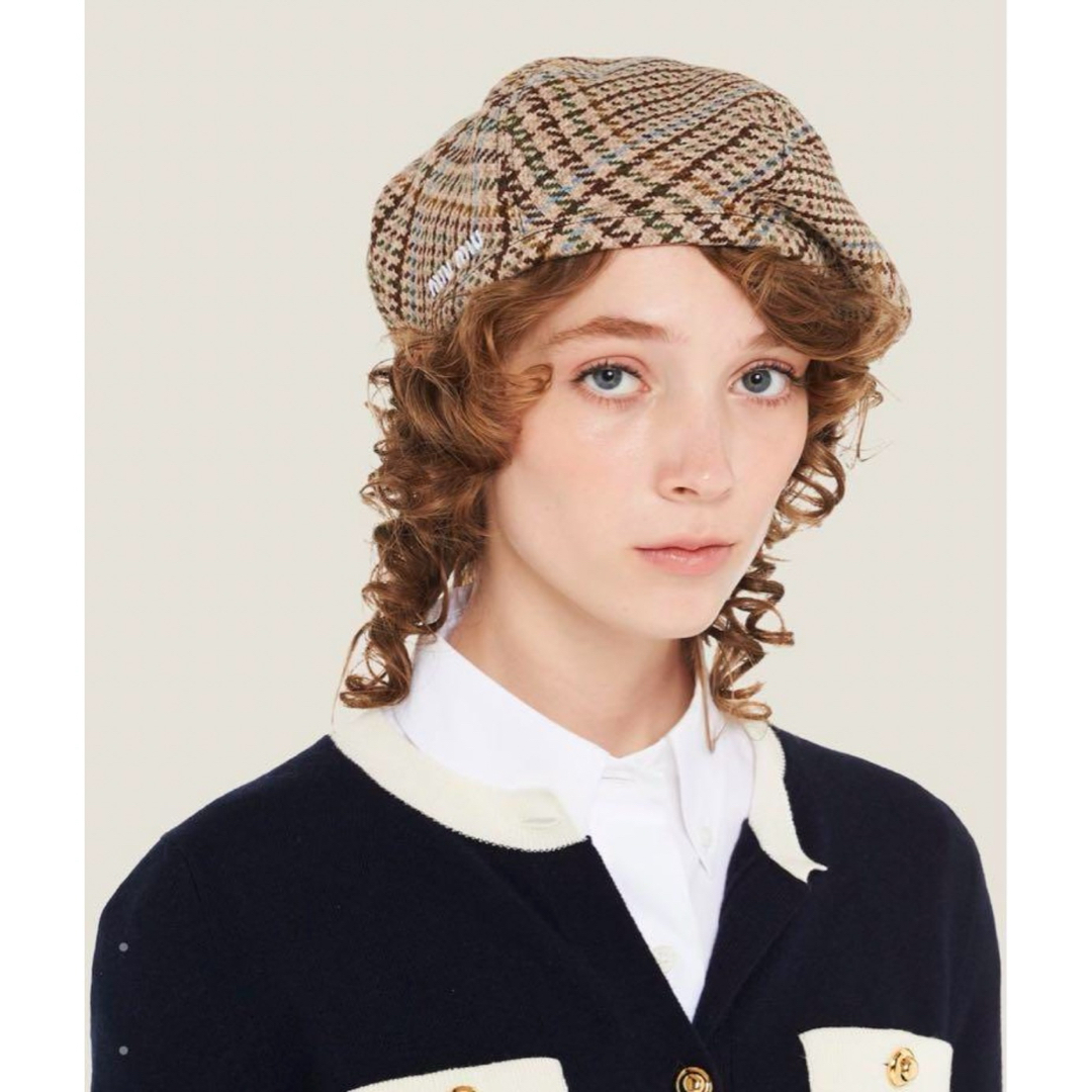 miumiu ベレー帽 miumiu ベレー帽