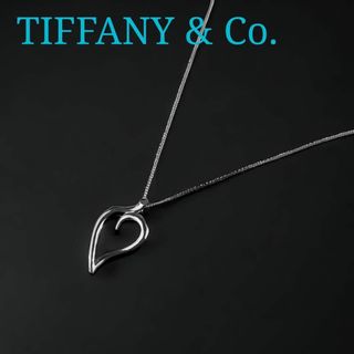 ティファニー(Tiffany & Co.)のティファニー　ネックレス　オープンリーフ　シルバー　A196(ネックレス)