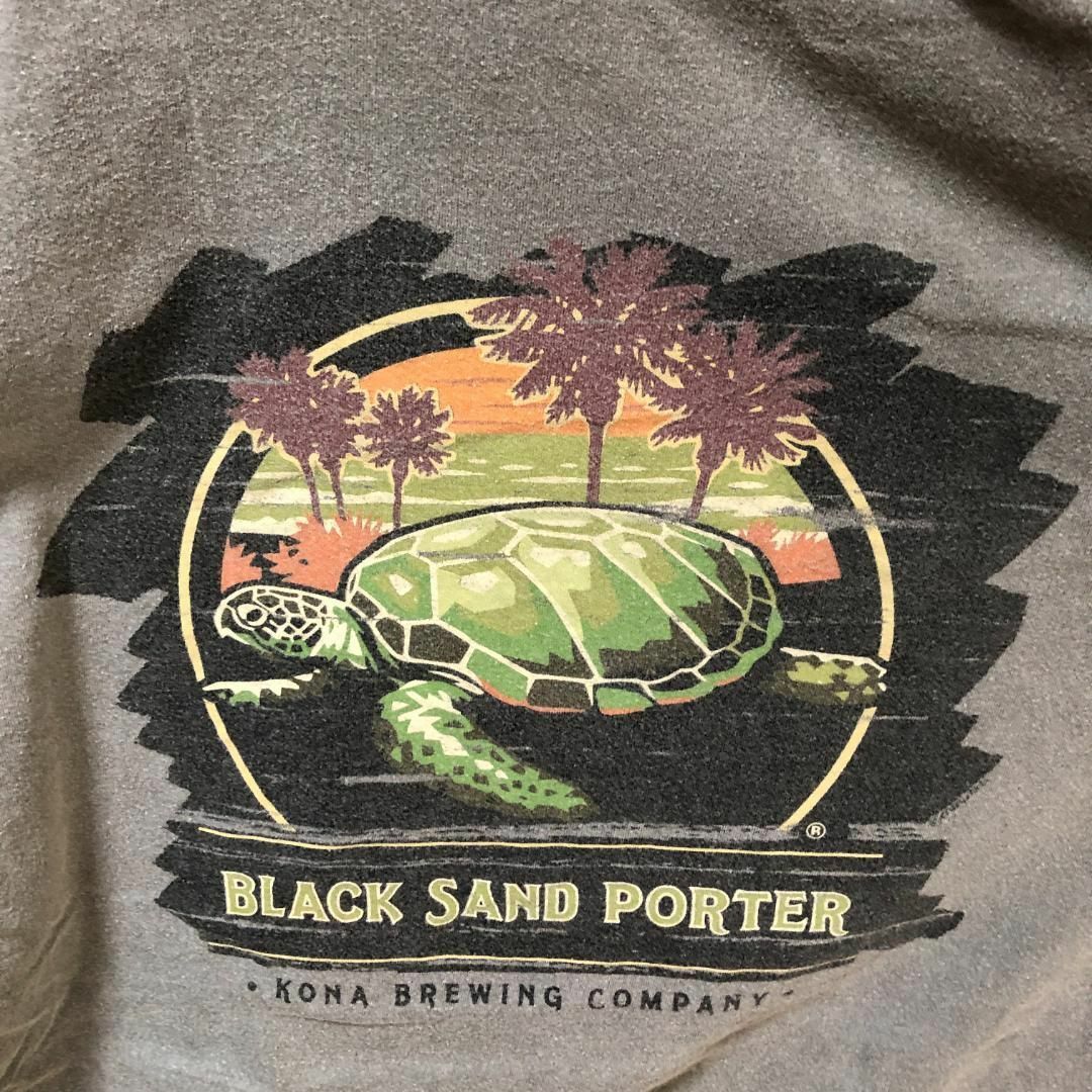 BLACK SAND PORTER カメ バックプリント アニマル Tシャツ メンズのトップス(Tシャツ/カットソー(半袖/袖なし))の商品写真