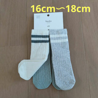 H&M - ☆H&M☆16cm〜18cm 3足セット ソックス 靴下
