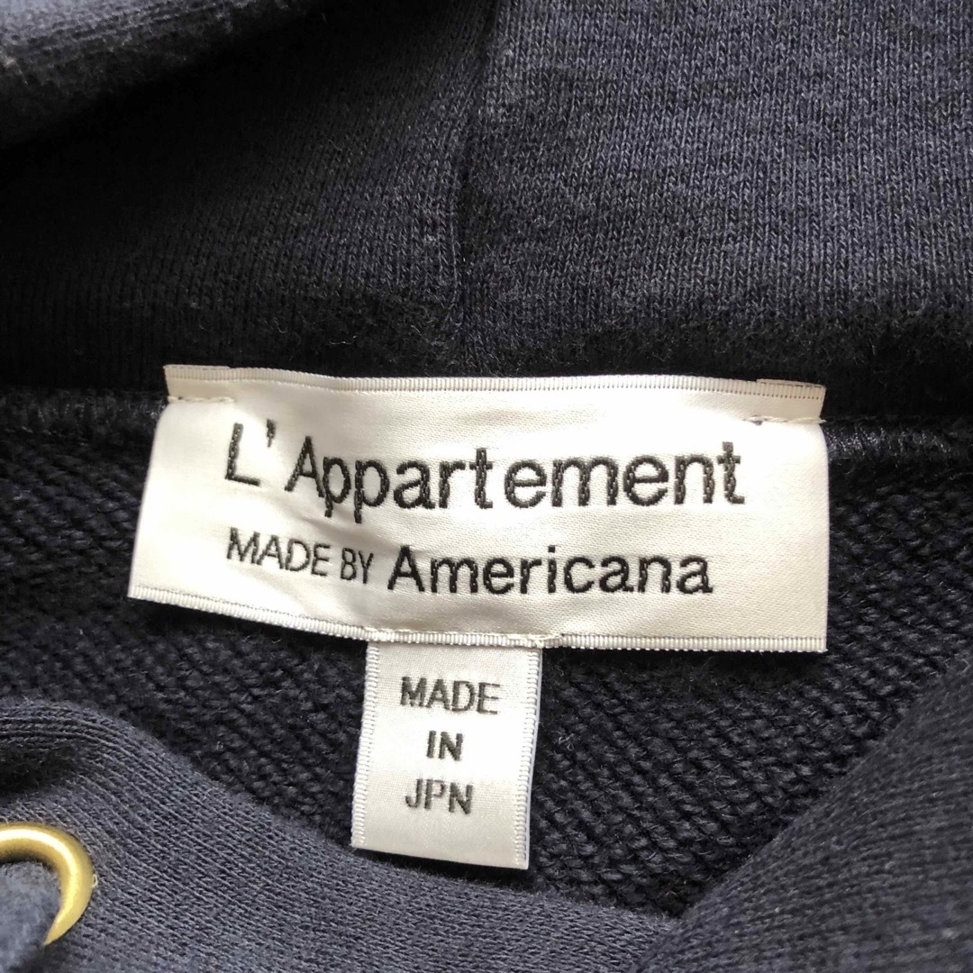 L'Appartement DEUXIEME CLASSE(アパルトモンドゥーズィエムクラス)のL'Appartement♪AMERICANA  N/S Fooded P/O  レディースのトップス(パーカー)の商品写真