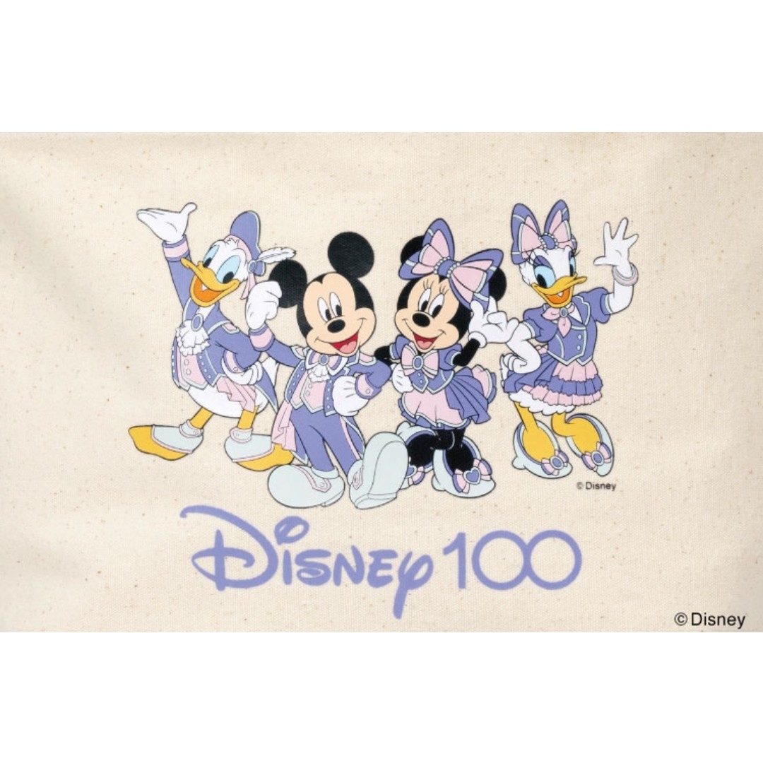 Disney(ディズニー)の新品　セブンマイル　ランチトートバッグ　ディズニー　100周年記念　ミッキー エンタメ/ホビーのコレクション(ノベルティグッズ)の商品写真