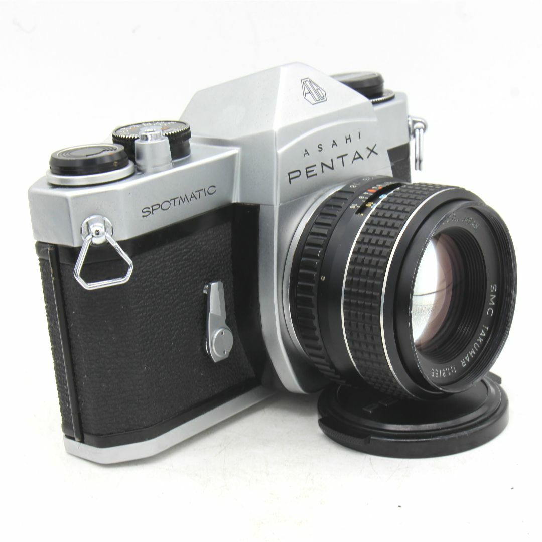 PENTAX(ペンタックス)のPentax SP + SMC Takumar 1:1.8 55mm 整備済 スマホ/家電/カメラのカメラ(フィルムカメラ)の商品写真