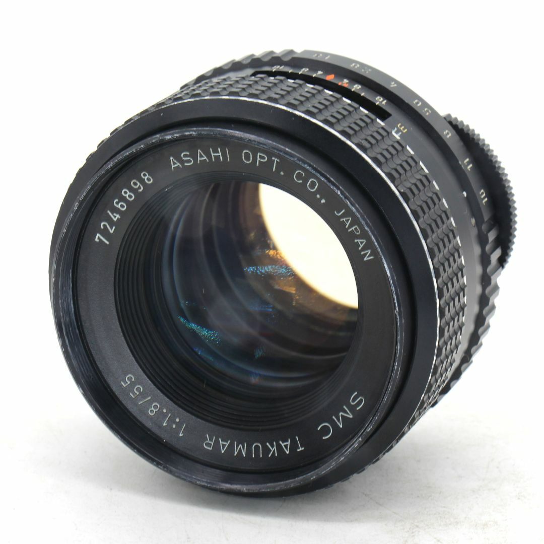 PENTAX(ペンタックス)のPentax SP + SMC Takumar 1:1.8 55mm 整備済 スマホ/家電/カメラのカメラ(フィルムカメラ)の商品写真