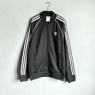 アディダス(adidas)のAdidas トラックジャケット ジャージ ブラック L アディダス トップス(その他)