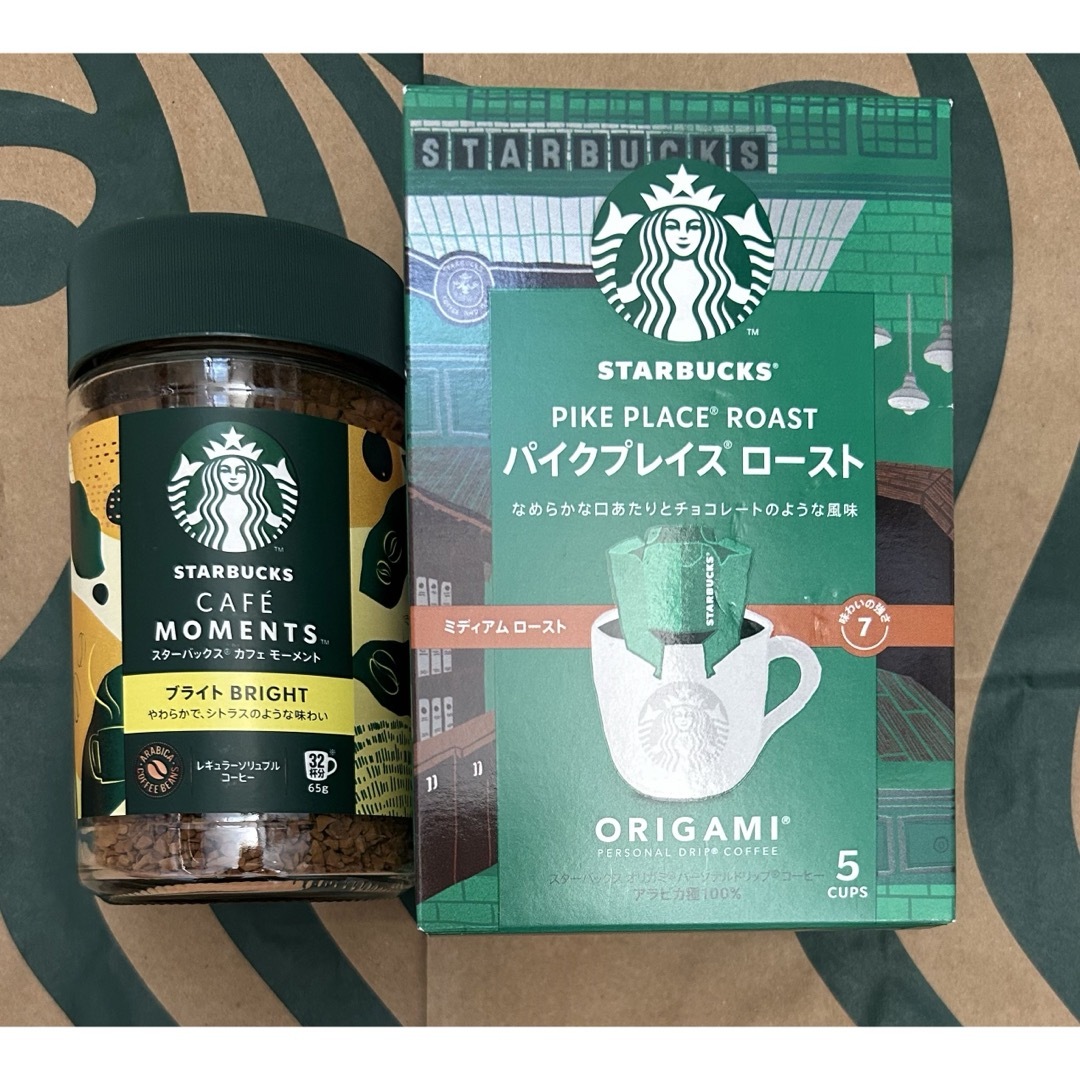 Starbucks(スターバックス)のスターバックス カフェモーメント オリガミ 食品/飲料/酒の飲料(コーヒー)の商品写真