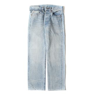 ダブルアールエル(RRL)のRRL ダブルアールエル パンツ サイズ:29×32 ヴィンテージ加工 ストレート デニムパンツ JAPAN WOVEN SELVEDGE DENIM STRAIGHT LEG SANDSTORM インディゴ ボトムス ジーンズ ジーパン【メンズ】(デニム/ジーンズ)