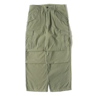 ダブルタップス(W)taps)のWTAPS ダブルタップス パンツ サイズ:M M-65 バックサテン ミリタリー カーゴパンツ WMILL-65 TROUSER オリーブドラブ ボトムス ズボン【メンズ】【中古】(ワークパンツ/カーゴパンツ)