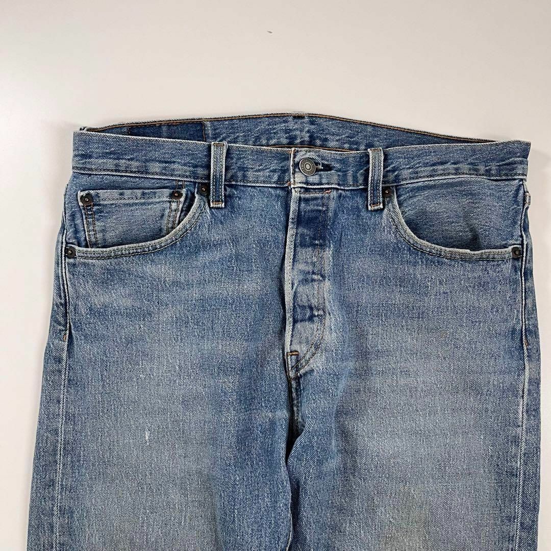 Levi's(リーバイス)の良個体 メキシコ製 リーバイス 501 色落ち 古着 デニム W32 L32 メンズのパンツ(デニム/ジーンズ)の商品写真