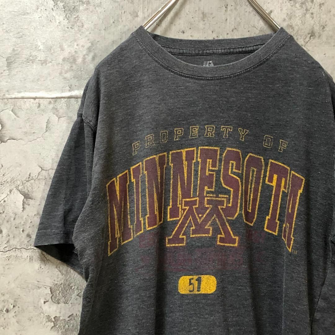 MINNESOTA スレ加工 アメリカ輸入 デザイン Tシャツ メンズのトップス(Tシャツ/カットソー(半袖/袖なし))の商品写真