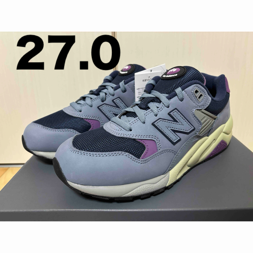 New Balance(ニューバランス)のNew Balance 580 Arctic Gray 27.0㎝ メンズの靴/シューズ(スニーカー)の商品写真