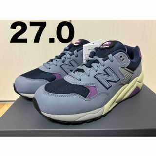 ニューバランス(New Balance)のNew Balance 580 Arctic Gray 27.0㎝(スニーカー)