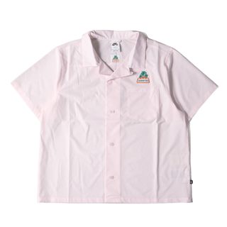 NIKE - 新品 NIKE ナイキ シャツ サイズ:XL 23SS JARRITOS SB ストレッチ オープンカラー 半袖シャツ SB S/S SHIRT ペールピンク トップス カジュアルシャツ【メンズ】