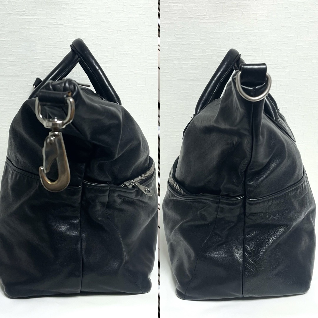 Jas M.B. - Jas-M.B. WingsTraveller 3WAY レザー ボストン Jas M.B. - Jas-M.B. WingsTraveller 3WAY レザー ボストン