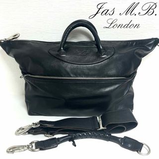 Jas M.B. - Jas-M.B. WingsTraveller 3WAY レザー ボストン Jas M.B. - Jas-M.B. WingsTraveller 3WAY レザー ボストン