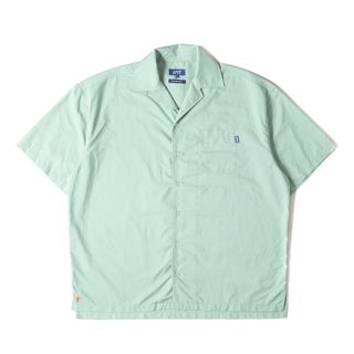 美品 Lafayette / LFYT ラファイエット シャツ サイズ:L 23SS オープンカラー ビッグ 半袖シャツ OPEN COLLAR S/S BIG SHIRT ライトグリーン トップス カジュアルシャツ【メンズ】【中古】(シャツ)