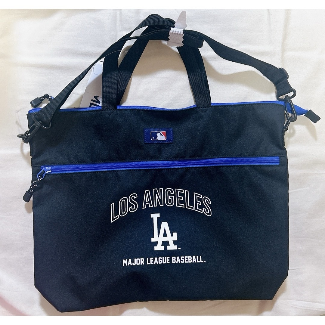 MLB ドジャース　2way レッスンバッグ キッズ/ベビー/マタニティのこども用バッグ(レッスンバッグ)の商品写真