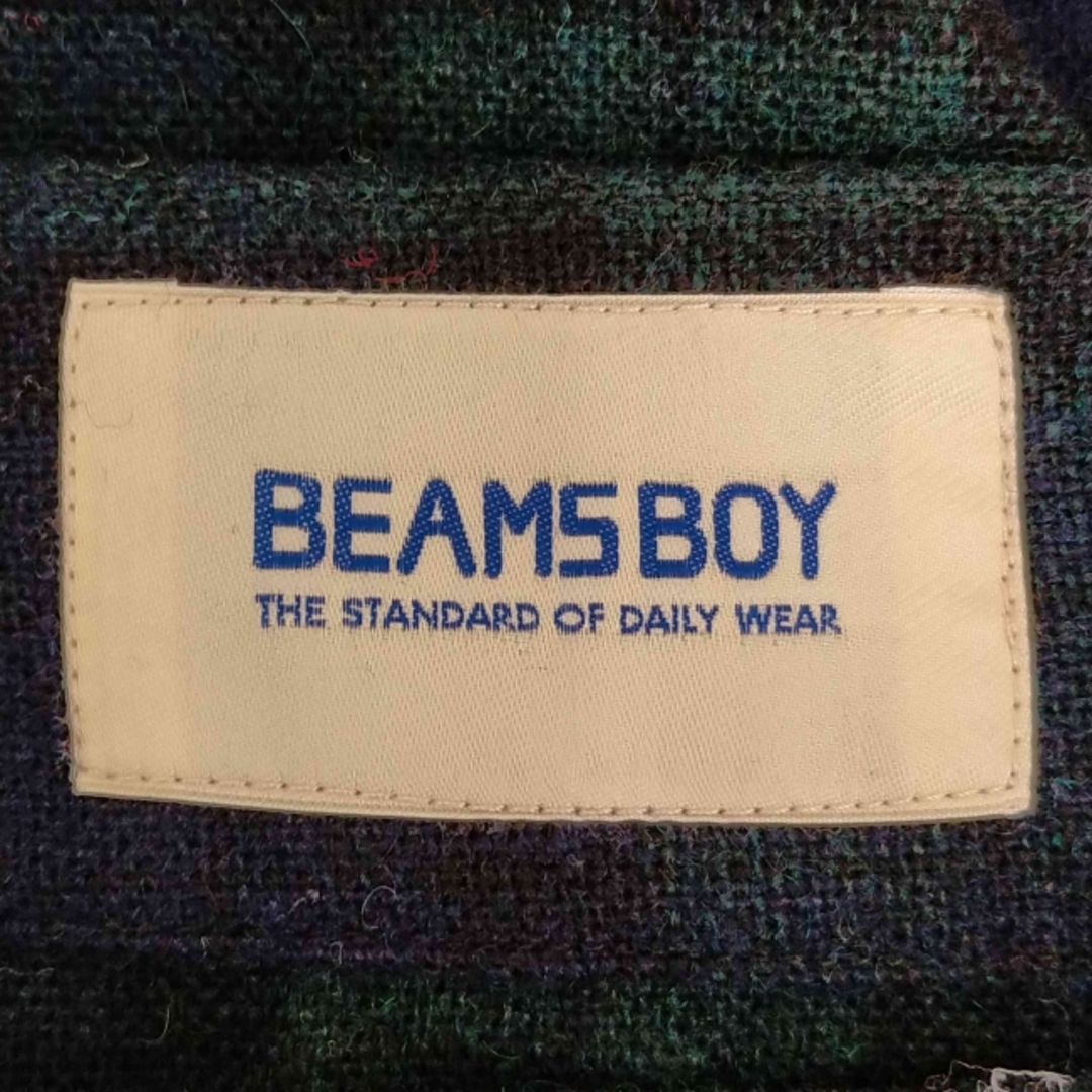 BEAMS BOY(ビームスボーイ)のBEAMS BOY(ビームスボーイ) ウールタータンプリーツ レディース レディースのスカート(その他)の商品写真