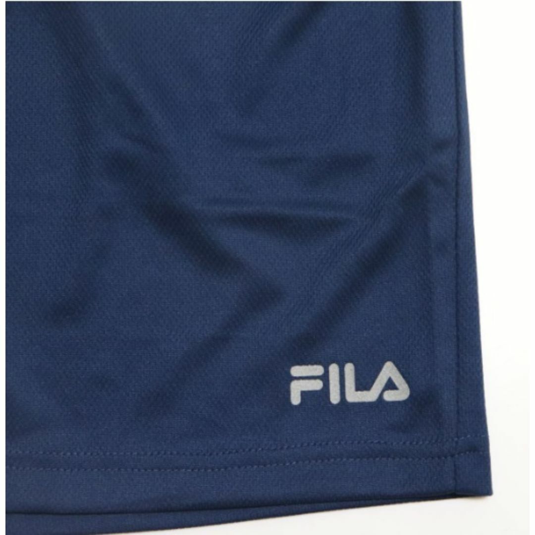 FILA(フィラ)の【新品】フィラ 吸水速乾 COOL 冷感 UVカット ハーフパンツ 紺 XL メンズのパンツ(ショートパンツ)の商品写真