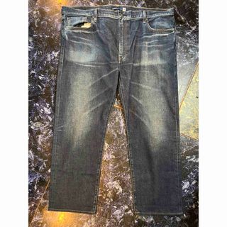 LEVI'S ブラックレザーパッチ 502taper(デニム/ジーンズ)