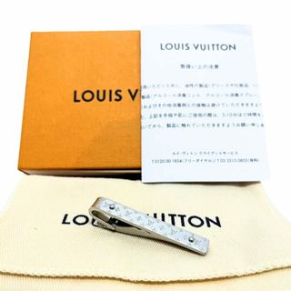 ルイヴィトン(LOUIS VUITTON)のLOUIS VITTON ルイヴィトン ネクタイピン モノグラム ボールド M00703 シルバー 付属品あり メンズ 【良品】 22405K54(ネクタイピン)