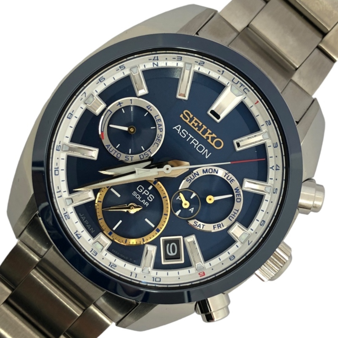 SEIKO(セイコー)の　セイコー SEIKO アストロン ノバク・ジョコビッチ 2020年限定モデル SBXC045 ブルー SS クオーツ メンズ 腕時計 メンズの時計(その他)の商品写真