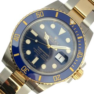 ロレックス(ROLEX)の　ロレックス ROLEX サブマリーナ ランダムシリアル 116613LB ブルー K18YG/SS 自動巻き メンズ 腕時計(その他)