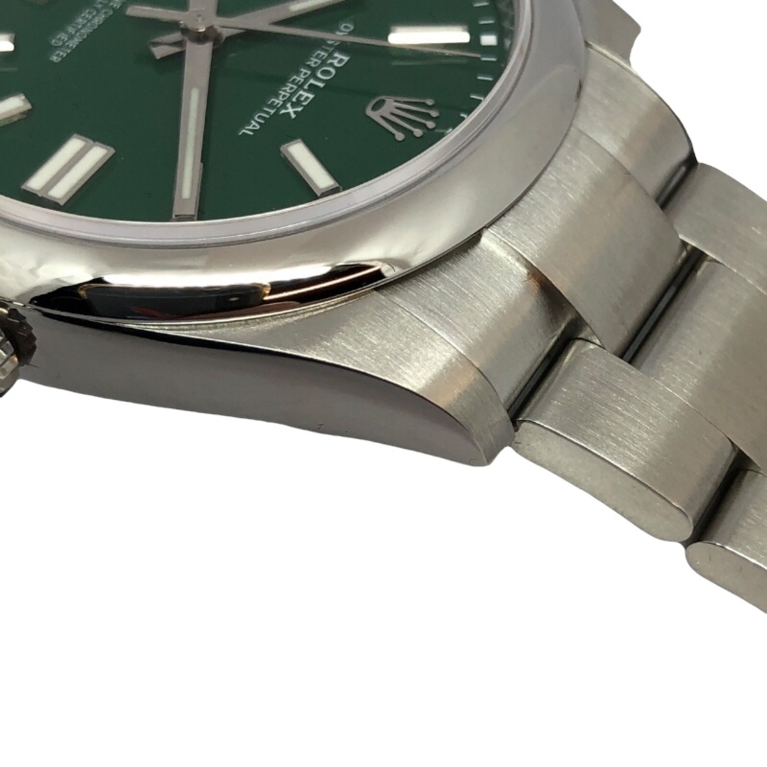 ROLEX(ロレックス)の　ロレックス ROLEX オイスターパーペチュアル41 ランダムシリアル 124300 グリーン SS 自動巻き メンズ 腕時計 メンズの時計(その他)の商品写真
