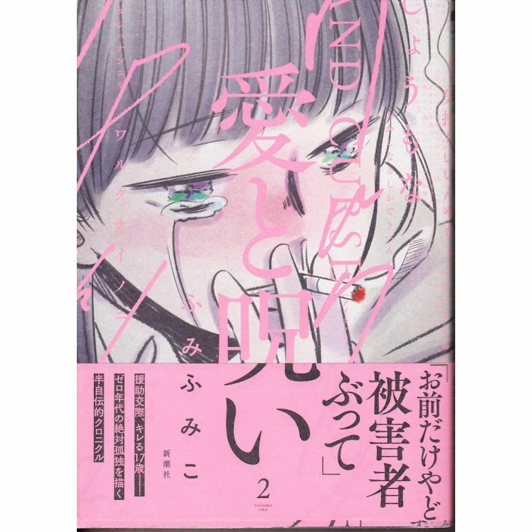 愛と呪い 2巻 ふみふみこ バンチコミックス エンタメ/ホビーの漫画(少女漫画)の商品写真