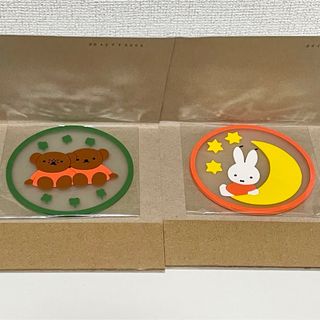 ミッフィー(miffy)のミッフィー　コースター(キャラクターグッズ)