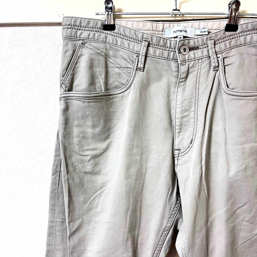 nonnative(ノンネイティブ)の定番 nonnative DWELLER 5P STRETCH ストレッチパンツ メンズのパンツ(チノパン)の商品写真