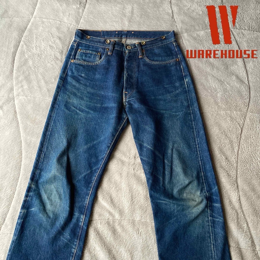 WAREHOUSE(ウエアハウス)のWAREHOUSE/ウエアハウス　サイズ31 Lot.1100  セコハン メンズのパンツ(デニム/ジーンズ)の商品写真