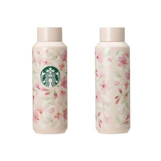 スターバックスコーヒー(Starbucks Coffee)のスタバ SAKURA 2024 ステンレスボトル　ナチュラル473ml 桜(タンブラー)