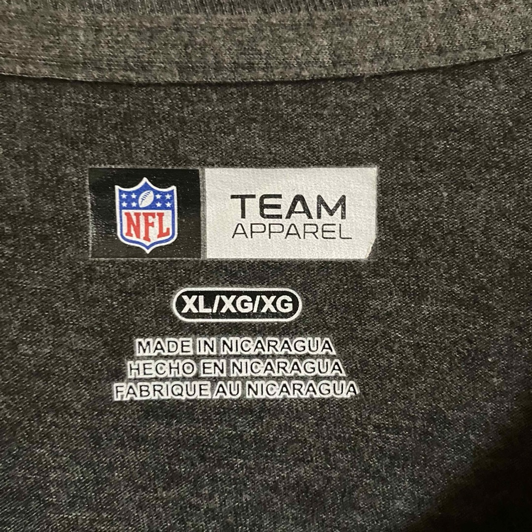 NFLアトランタファルコンズアーチビッグロゴTシャツ霜降りオーバーサイズtシャツ メンズのトップス(Tシャツ/カットソー(半袖/袖なし))の商品写真