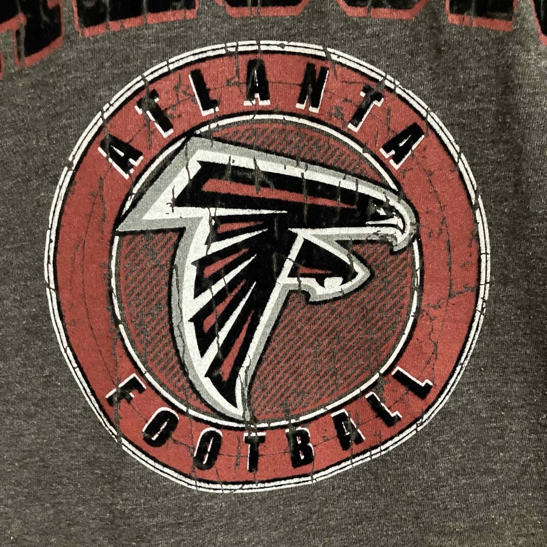 NFLアトランタファルコンズアーチビッグロゴTシャツ霜降りオーバーサイズtシャツ メンズのトップス(Tシャツ/カットソー(半袖/袖なし))の商品写真